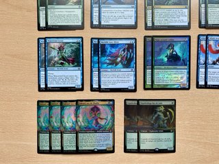 Mazo verde azul tritones Magic