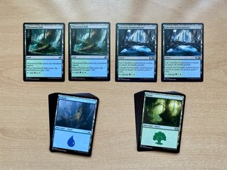 Mazo verde azul tritones Magic