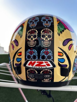 Casco Moto Integral Sugar Skull XXS