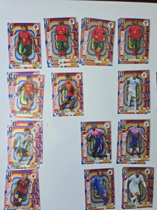 30 Cromos Panini Adrenalyn Mundial XL Ed. Limitada