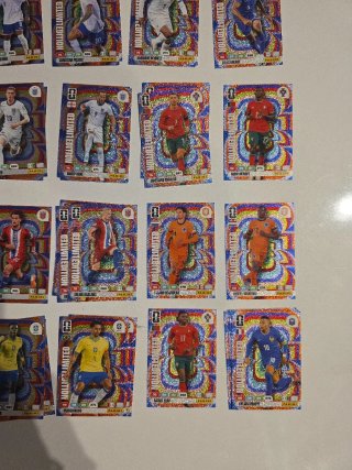 30 Cromos Panini Adrenalyn Mundial XL Ed. Limitada