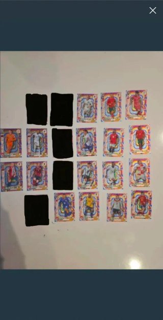 17 cromos Panini Adrenalyn Mundial XL Ed. Limitada