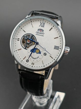 Reloj Mod Orient Automático Plata Blanco