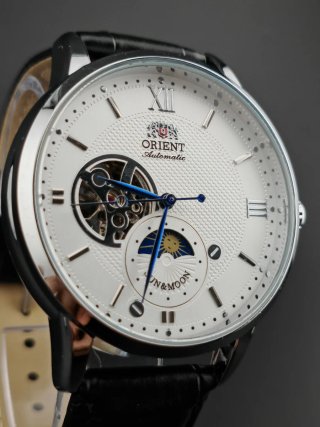 Reloj Mod Orient Automático Plata Blanco