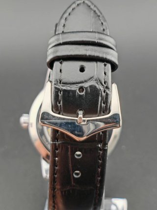 Reloj Mod Orient Automático Plata Blanco