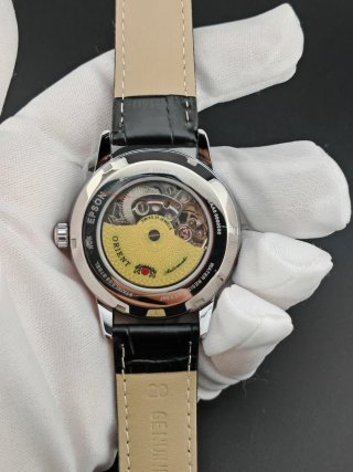 Reloj Mod Orient Automático Plata Blanco