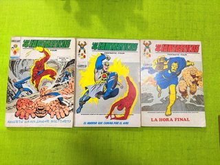 4 Fantásticos. Buen estado. Gran Lote
