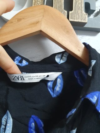 Conjunto Zara Estampado Labios