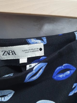 Conjunto Zara Estampado Labios
