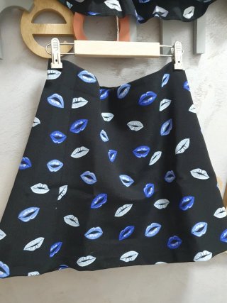 Conjunto Zara Estampado Labios