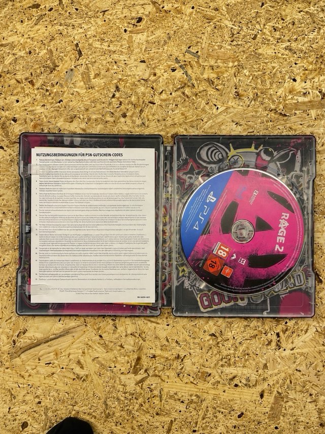 Rage 2 Ps4 Collector's Edition senza scatola
