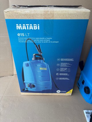 Pulverizador Eléctrico Matabi e15 LT Azul
