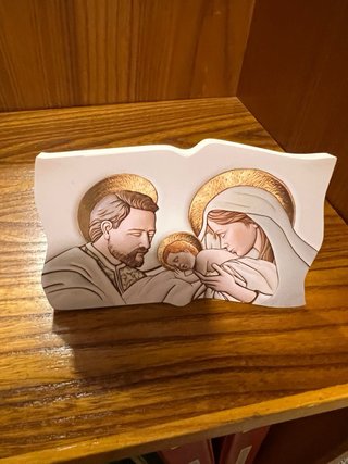 Decorazione Sacra Famiglia nuova