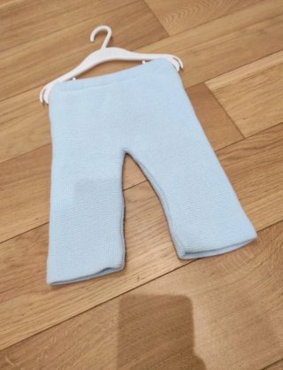 Conjunto bebé punto azul 9-12 meses