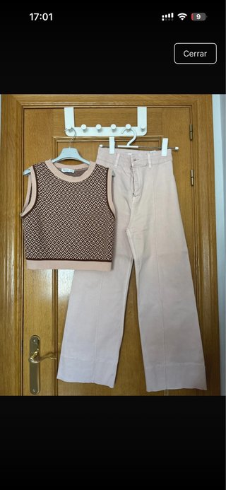 Conjunto chaleco y pantalón
