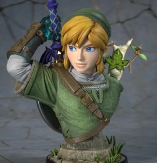 Busto Link Zelda Resina.