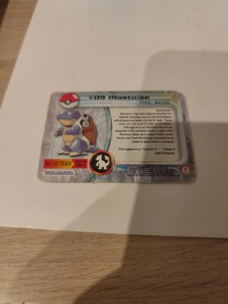 Carta Pokémon Blastoise #09