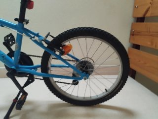 Bicicleta infantil azul
