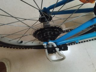 Bicicleta infantil azul