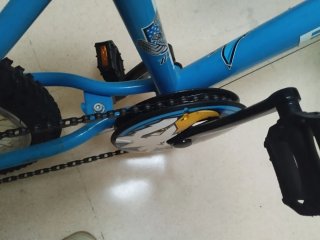 Bicicleta infantil azul