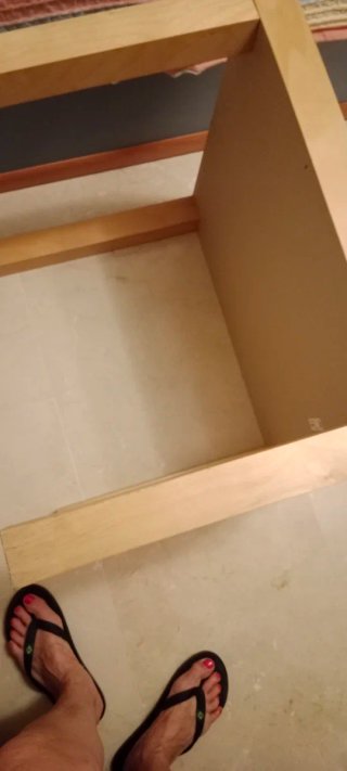 Mesa de madera Ikea