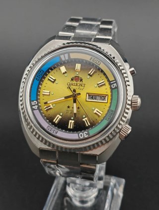 Reloj Orient Crystal Automático Dorado