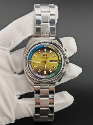 Reloj Orient Crystal Automático Dorado