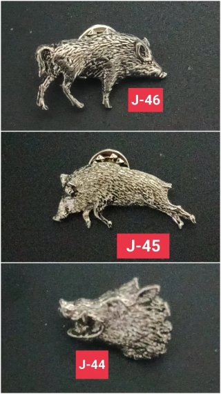 Set Insignias Caza y Pesca Fauna Ibérica