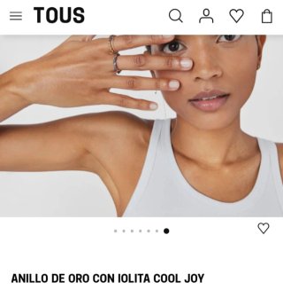 Anillo Tous Cool Joy Azul