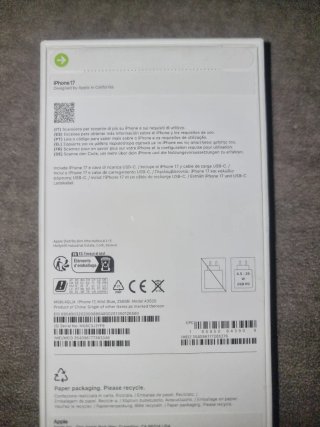 iPhone 17 Azul