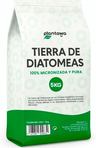 Tierra de Diatomeas 5kg Plantawa
