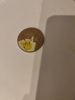 Moneda Pokémon Pikachu
