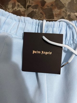 Pantalón corto Palm Angels azul sin estrenar