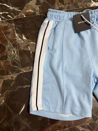 Pantalón corto Palm Angels azul sin estrenar