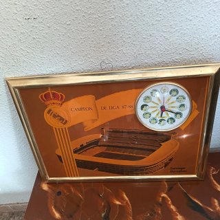 Cuadro Real Madrid Campeón Liga 87-88
