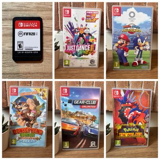 Confezione 6 Giochi Nintendo Switch