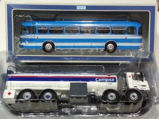 Pegaso Troner yAutobús Saviem escala 1.43