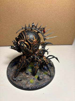 Venomcrawler del Caos pintado de Warhammer 40k