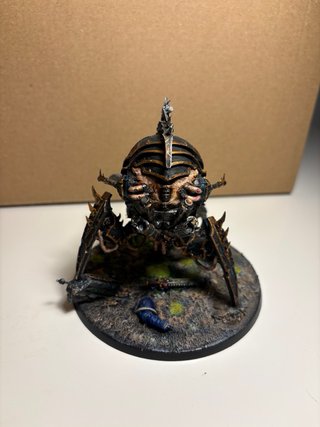 Venomcrawler del Caos pintado de Warhammer 40k
