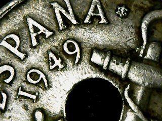 Moneda 50 céntimos 1949