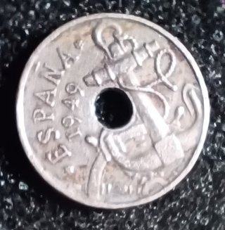 Moneda 50 céntimos 1949