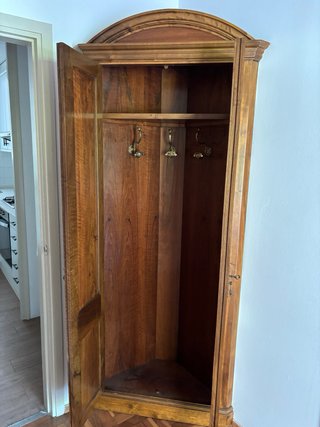 2 Muebles antiguo de esquina madera maciza