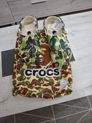 Crocs Bape Camuflaje