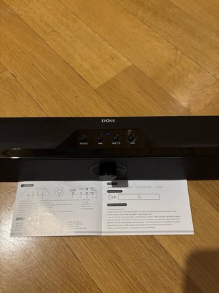 Barra de Sonido Bluetooth DOSS Negra