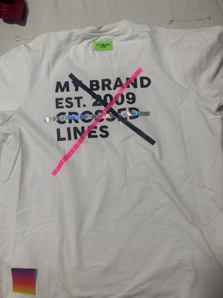 Camiseta MY BRAND blanca