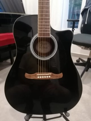 Guitarra Acústica Fender FA125 BLK