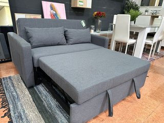 Sofá Cama Gris 2 Plazas