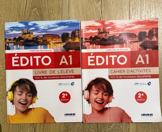 Edito A1 Francés Libro y Cuaderno Ejercicios