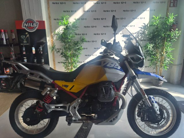 Moto Guzzi V85 TT Adventure Azul/Blanco/Amarillo
