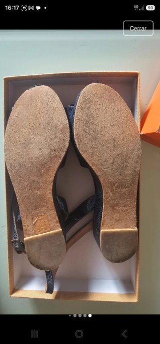 Sandalias Castañer Plataforma azul